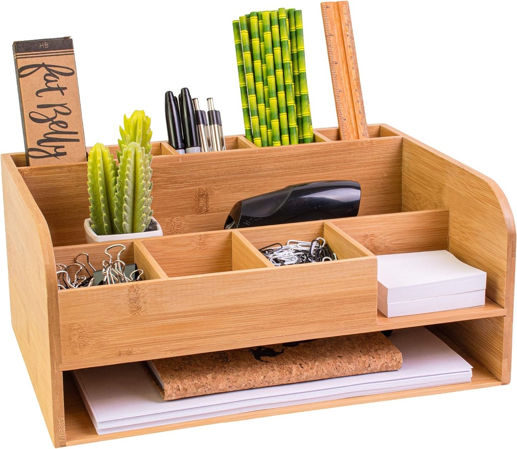 Wooden Desk Organizer