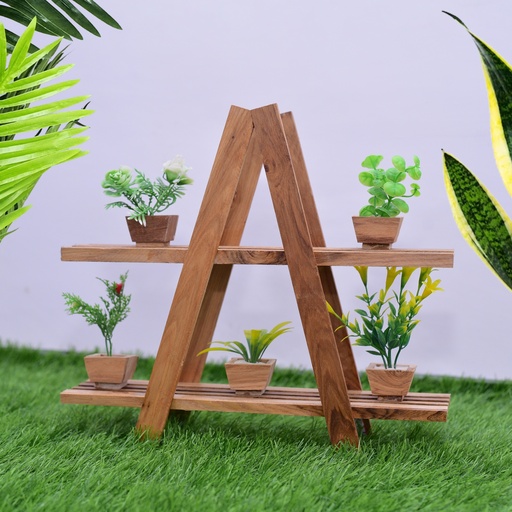 [AC-FP001] Teak Wood Flower Pot